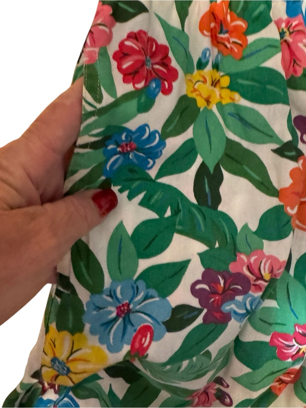 LIZSPORT by LIZ CLAIBORNE Floral Bermuda Shorts SMALL/PETITE BIN #5 - Picture 4 of 7